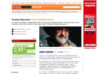 Bild zum Artikel: Fantasy-Starautor: Terry Pratchett ist tot