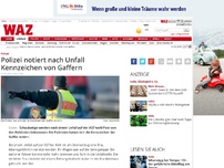 Bild zum Artikel: Polizei notiert nach Unfall Kennzeichen von Gaffern