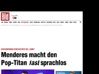 Bild zum Artikel: Zum 12. Mal bei DSDS - Menderes macht den Pop-Titan fast sprachlos