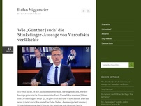 Bild zum Artikel: Wie „Günther Jauch“ die „Stinkefinger“-Aussage von Varoufakis verfälschte