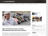 Bild zum Artikel: Mehr Sicherheit für Fahrer: FIA plant Überholverbot während Formel-1-Rennen