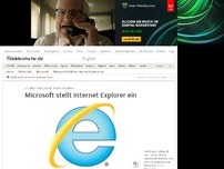 Bild zum Artikel: Nach 20 Jahren: Microsoft stellt Internet Explorer ein