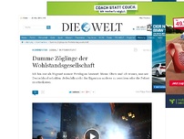 Bild zum Artikel: Gewalt in Frankfurt : Dumme Zöglinge der Wohlstandsgesellschaft