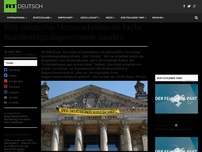 Bild zum Artikel: Wie deutsche Unternehmen de facto Bundestagsabgeordnete kaufen
