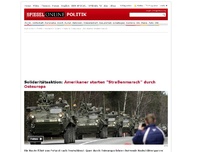 Bild zum Artikel: Solidaritätsaktion: USA starten 'Straßenmarsch' durch Osteuropa