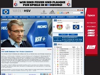 Bild zum Artikel: HSV stellt Zinnbauer frei - Knäbel übernimmt