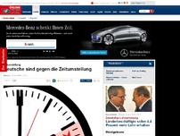 Bild zum Artikel: Zeitumstellung - Deutsche sind gegen die Zeitumstellung