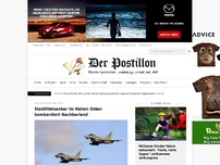 Bild zum Artikel: Stabilitätsanker im Nahen Osten bombardiert Nachbarland