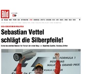 Bild zum Artikel: Sensation in Malaysia - Vettel schlägt die Silberpfeile!