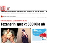 Bild zum Artikel: Mayra Rosales (34) - Texanerin nimmt 380 Kilo ab