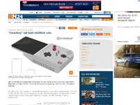 Bild zum Artikel: 'Smartboy' soll bald erhältlich sein - 
So wird das iPhone zum Game Boy