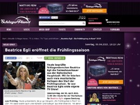 Bild zum Artikel: Beatrice Egli eröffnet die Frühlingssaison