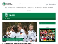 Bild zum Artikel: Kantersieg gegen Schottland: U 19-Frauen mit Traumstart