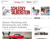 Bild zum Artikel: Neuer Mustang mit Karosserie von 1965 – Ford erhört Gebete
