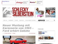 Bild zum Artikel: Neuer Mustang mit Karosserie von 1965 – Ford erhört Gebete