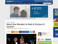 Bild zum Artikel: Fast & Furious 8 hat seinen ersten großen Cast-Zugang!?