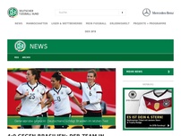 Bild zum Artikel: 4:0 gegen Brasilien: DFB-Team in WM-Form