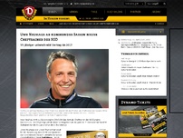 Bild zum Artikel: Uwe Neuhaus ab kommender Saison neuer Cheftrainer der SGD