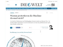 Bild zum Artikel: Jarmuk: Warum protestieren die Muslime diesmal nicht?