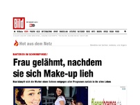 Bild zum Artikel: Bakterien im Pinsel! - Frau gelähmt, nachdem sie sich Make-up lieh