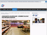 Bild zum Artikel: Leserzuschriften: Asylanten klauen - Supermärkte sollen auf Polizei und Anzeige verzichten?