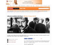 Bild zum Artikel: Literaturnobelpreisträger: Günter Grass ist tot