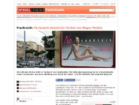 Bild zum Artikel: Frankreich: Parlament stimmt für Verbot von Mager-Models