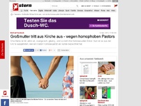 Bild zum Artikel: Brief auf Facebook: Großmutter tritt aus Kirche aus - wegen homophobem Pastor