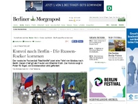Bild zum Artikel: 'Nachtwölfe' : Konvoi nach Berlin - Die Russen-Rocker kommen