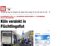 Bild zum Artikel: Kein Zuweisungs-Stopp - Köln versinkt in Flüchtlingsflut