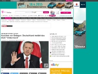 Bild zum Artikel: Kuschen vor Erdogan: Deutschland meidet 'Völkermord'
