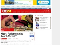 Bild zum Artikel: Kippt  Parlament das Rauch-Verbot?