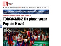 Bild zum Artikel: Bayern vs. Porto 6:1 - Bayern rauscht ins Halbfinale