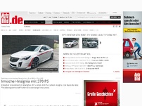 Bild zum Artikel: Opel Insignia von Irmscher: Shanghai Auto Show 2015 Irmscher-Insignia mit 370 PS