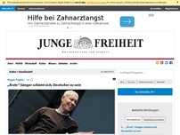 Bild zum Artikel: „Ärzte“-Sänger schämt sich, Deutscher zu sein