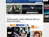 Bild zum Artikel: Suicide Squad - Erstes offizielles Bild von Jared Letos Joker!