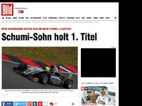 Bild zum Artikel: Schumi-Sohn holt 1. Titel - Mick bester Neuling beim Formel-4-Auftakt