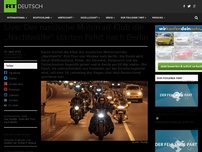 Bild zum Artikel: Live: Der russische Motorrad-Klub die „Nachtwölfe” starten Fahrt nach Berlin