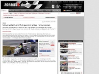Bild zum Artikel: Schumacher-Sohn Mick gewinnt erstes Formelrennen