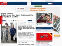 Bild zum Artikel: Kleine Geste, große Wirkung - Er half einem alten Mann: Aldi-Angestellter wird plötzlich zum Star