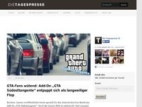 Bild zum Artikel: GTA-Fans wütend: Add-On „GTA Südosttangente“ entpuppt sich als langweiliger Flop