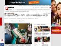 Bild zum Artikel: Klage erfolgreich: EU-Gericht kippt striktes Blutspende-Verbot für Schwule