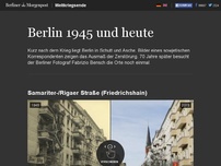 Bild zum Artikel: Berlin 1945 und heute