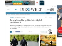 Bild zum Artikel: Festnahmen in Hessen: Deutschland ist gefährdet – täglich und überall