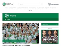 Bild zum Artikel: Müller und Popp schießen Wolfsburg zum zweiten Pokalsieg