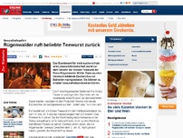 Bild zum Artikel: Gesundheitsgefahr - Rügenwalder ruft beliebte Teewurst zurück