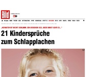 Bild zum Artikel: „Opa ist am Kopf barfuß“ - 21 Kindersprüche zum Schlapplachen