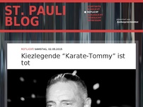 Bild zum Artikel: Kiezlegende “Karate-Thommy” ist tot