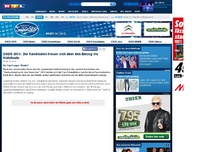 Bild zum Artikel: Die Kandidaten sind 'überwältigt'