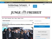Bild zum Artikel: Zentralrat: Deutschland hat moralische Pflicht zur Aufnahme von Flüchtlingen
